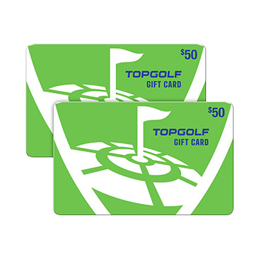 Topgolf - Two $50 eGift Cards
