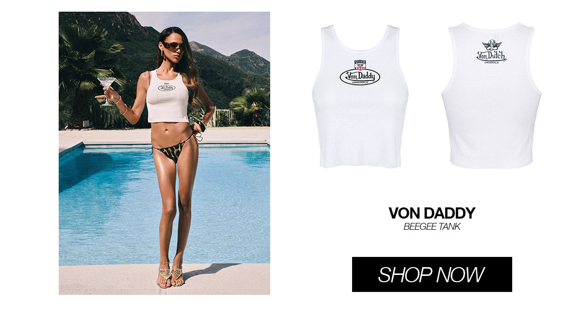 Boys Lie x Von Dutch Von Daddy Beegee Tank