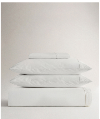 Crisp & Cool Tailored Border Duvet Set