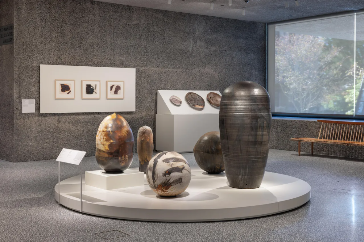 clay vessels in Museum