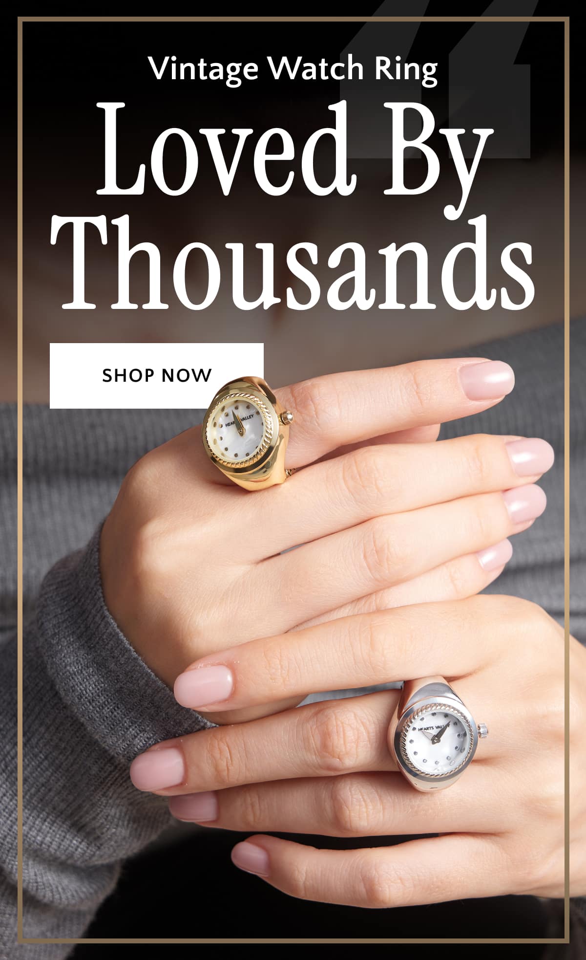 Vintage Watch Ring Loved By Thousands