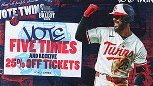 Twins Ticket Offer