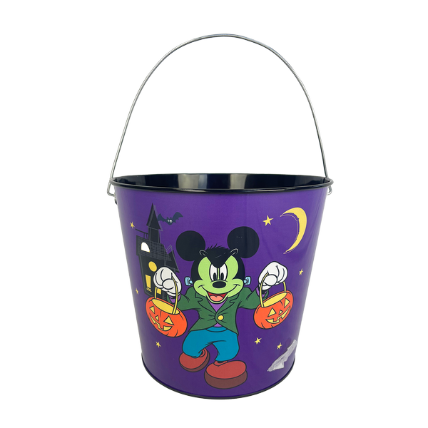 Disney 5L Purple Halloween Mickey Trick or Treat Bucket