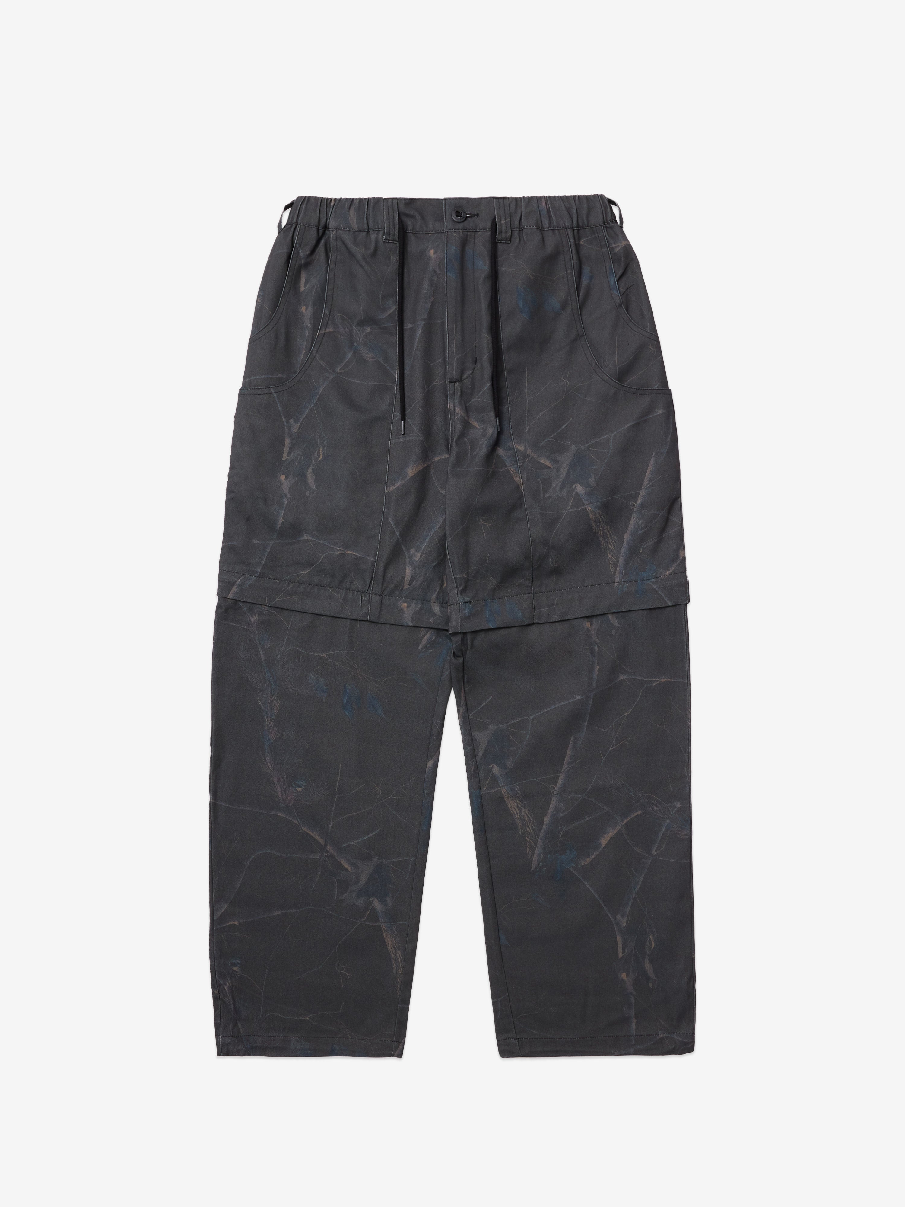 Image of Tree Camo Convertible Field Trousers - Midnight