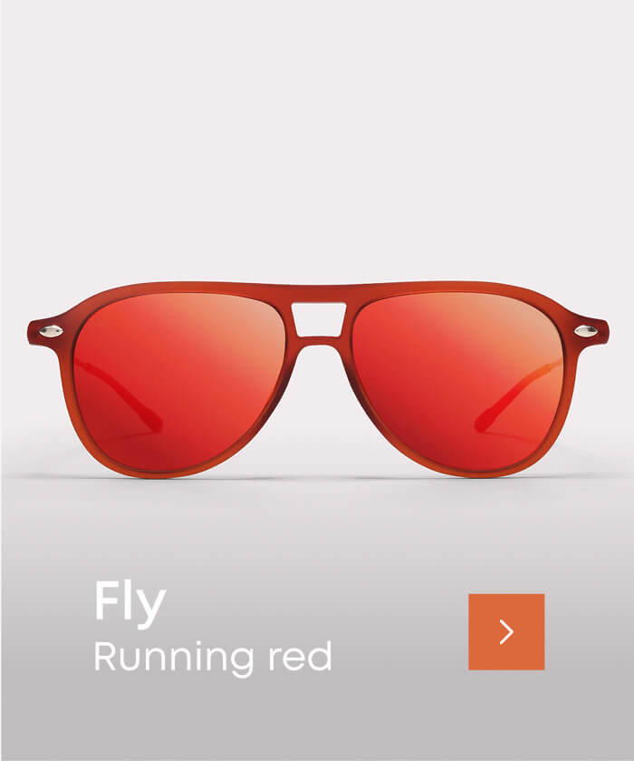 Fly running red