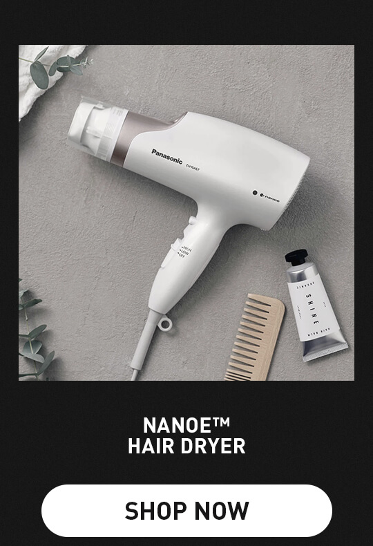 nanoe Hair Dryer Shop Now