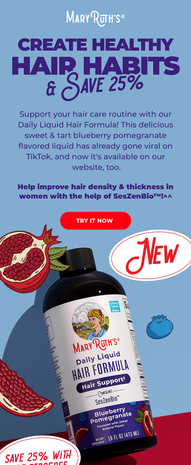 Create Healthy Hair Habits & Save 25%