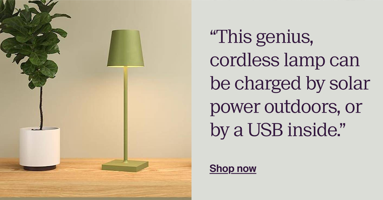 Solar Centre Jour Cordless Table Lamp Usb Indoor/Battery Pale Green