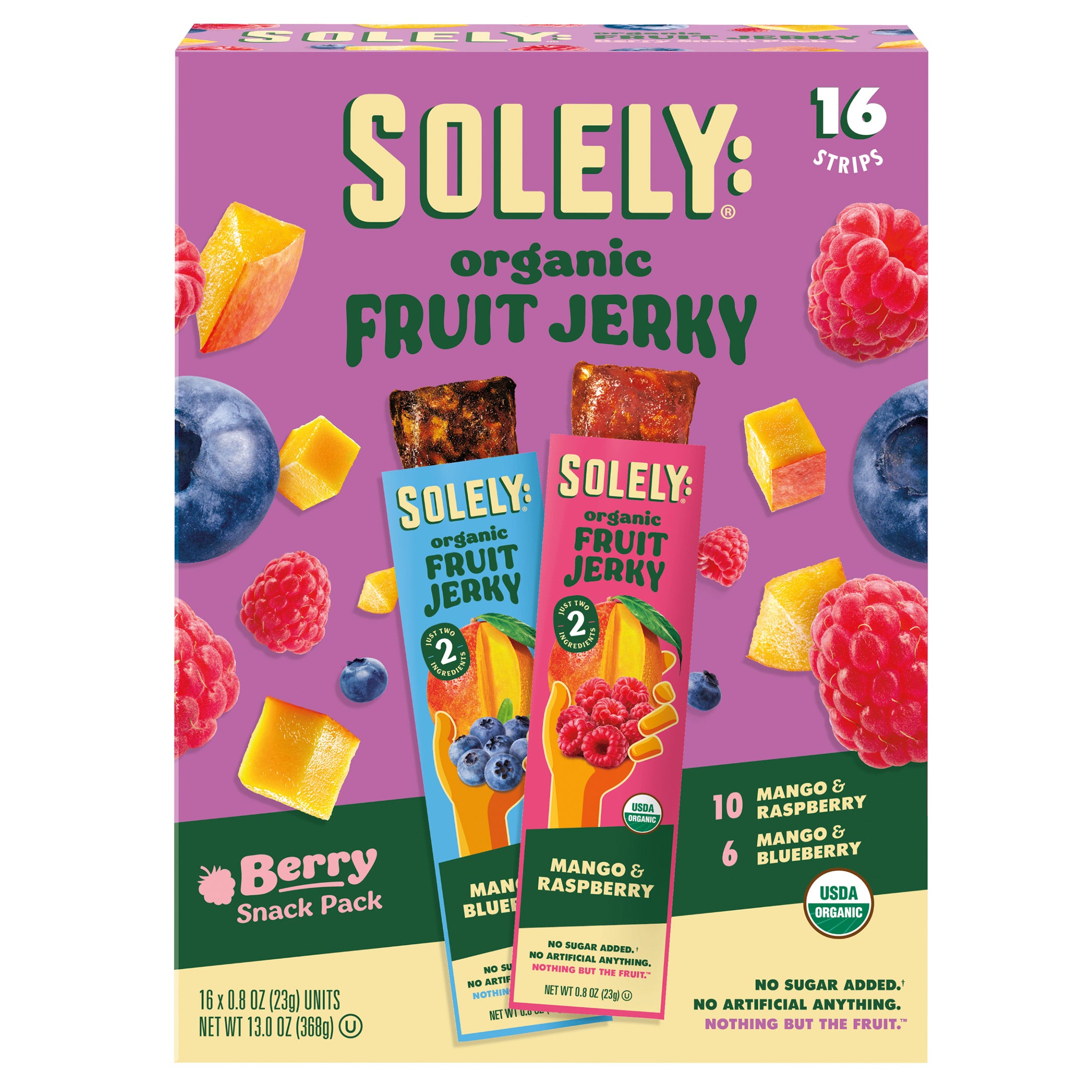 Solely Organic Fruit Jerky