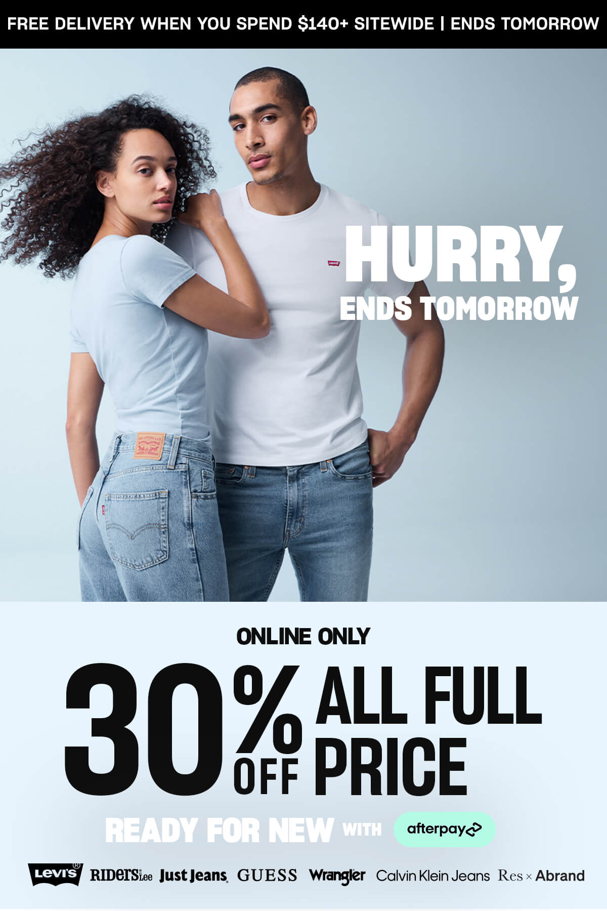 Online only, ends Monday. 30% off all full price.