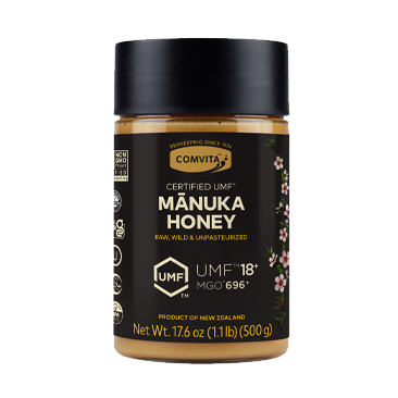 Comvita Certified UMF 18+ (MGO 696+) Raw Manuka Honey (17.6 oz)