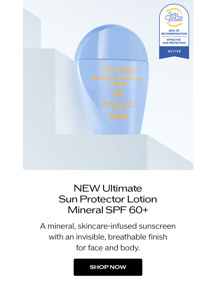 NEW Ultimate Sun Protector Lotion Mineral SPF 60+