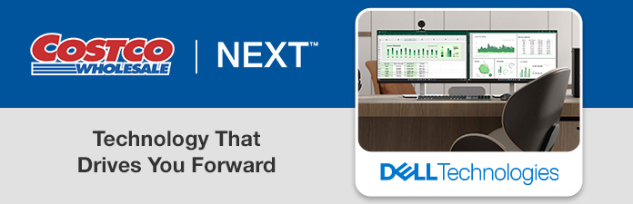 Costco Wholesale NEXT, Technology that drives you forward, DELL technologies