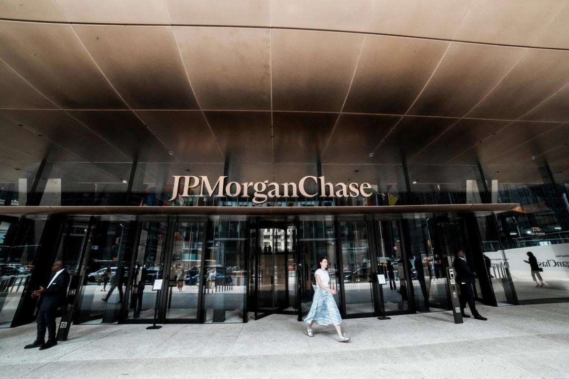 A JPMorgan office. 