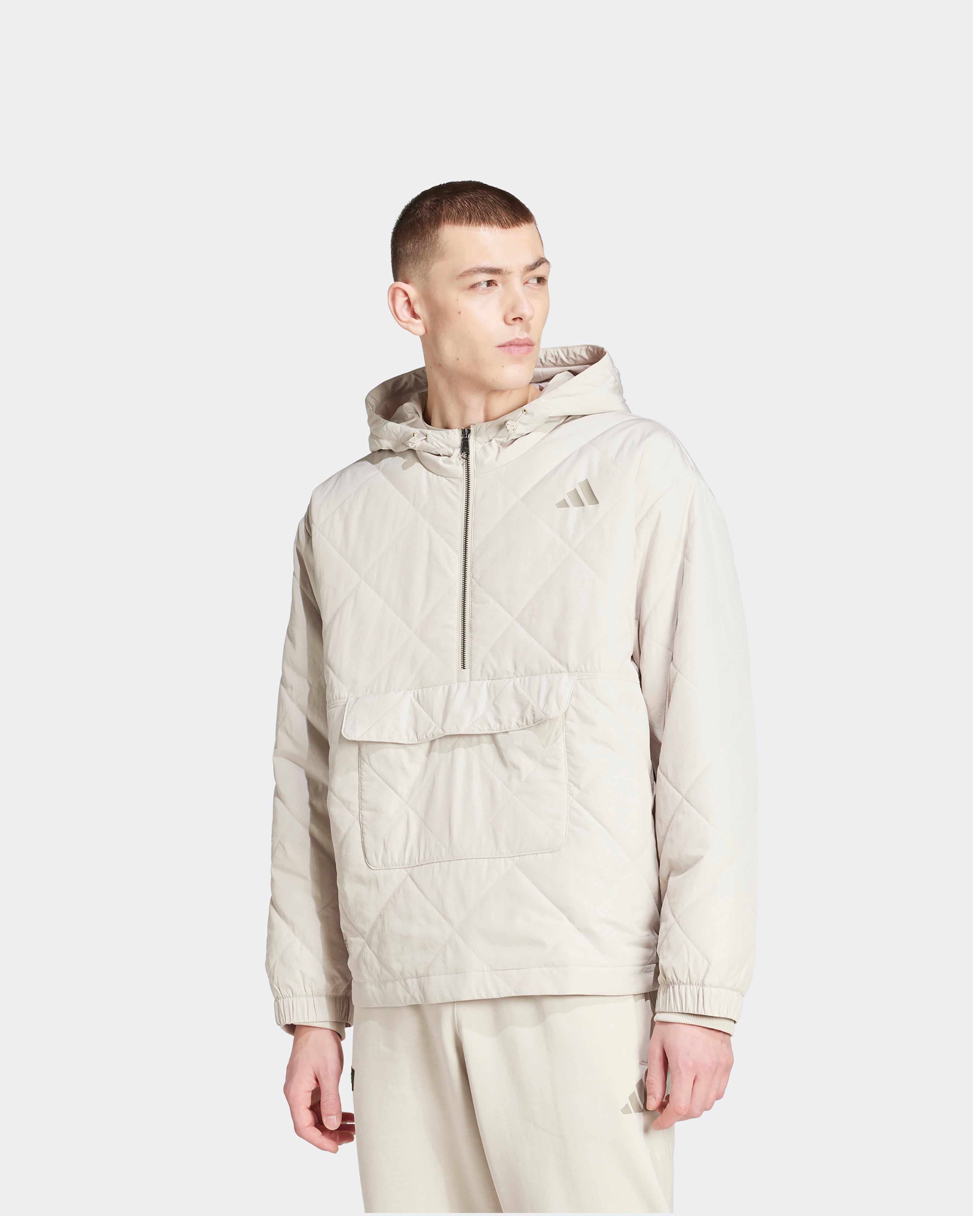 Image of Mens Premium Sweat Jacket Beige