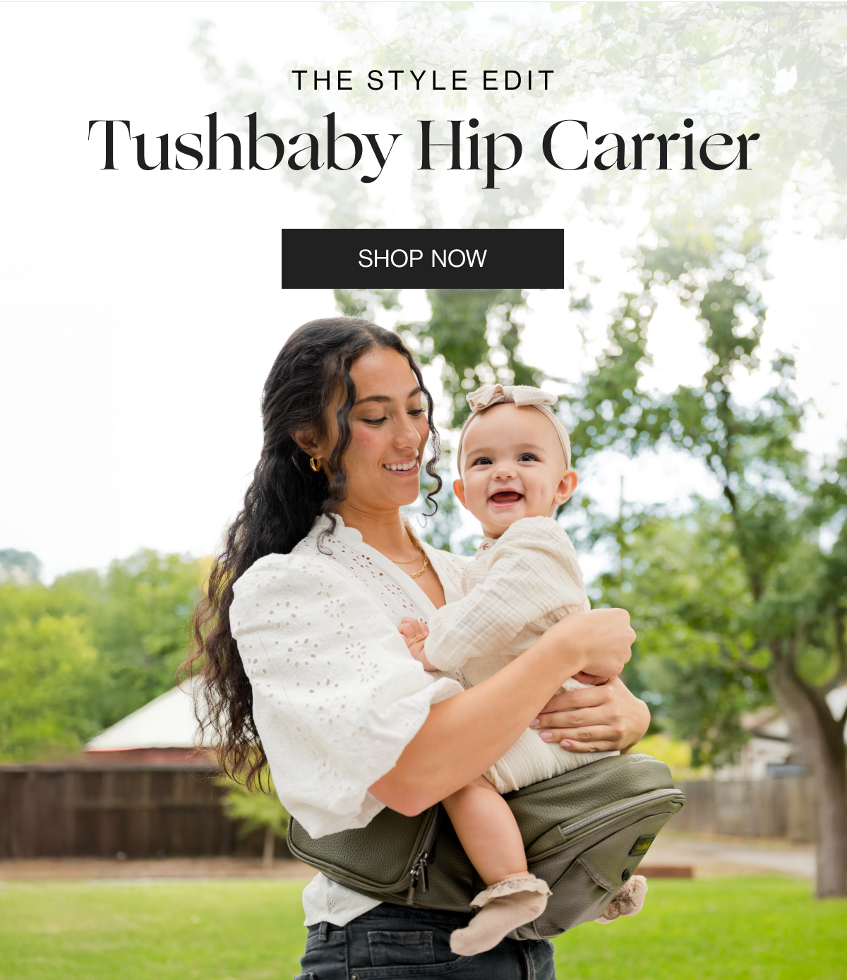 The Style Edit - Tushbaby Hip Carrier - Shop Now