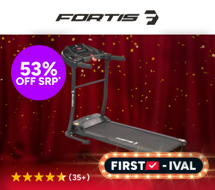 Fortis 400mm Foldable Incline Treadmill Product Image