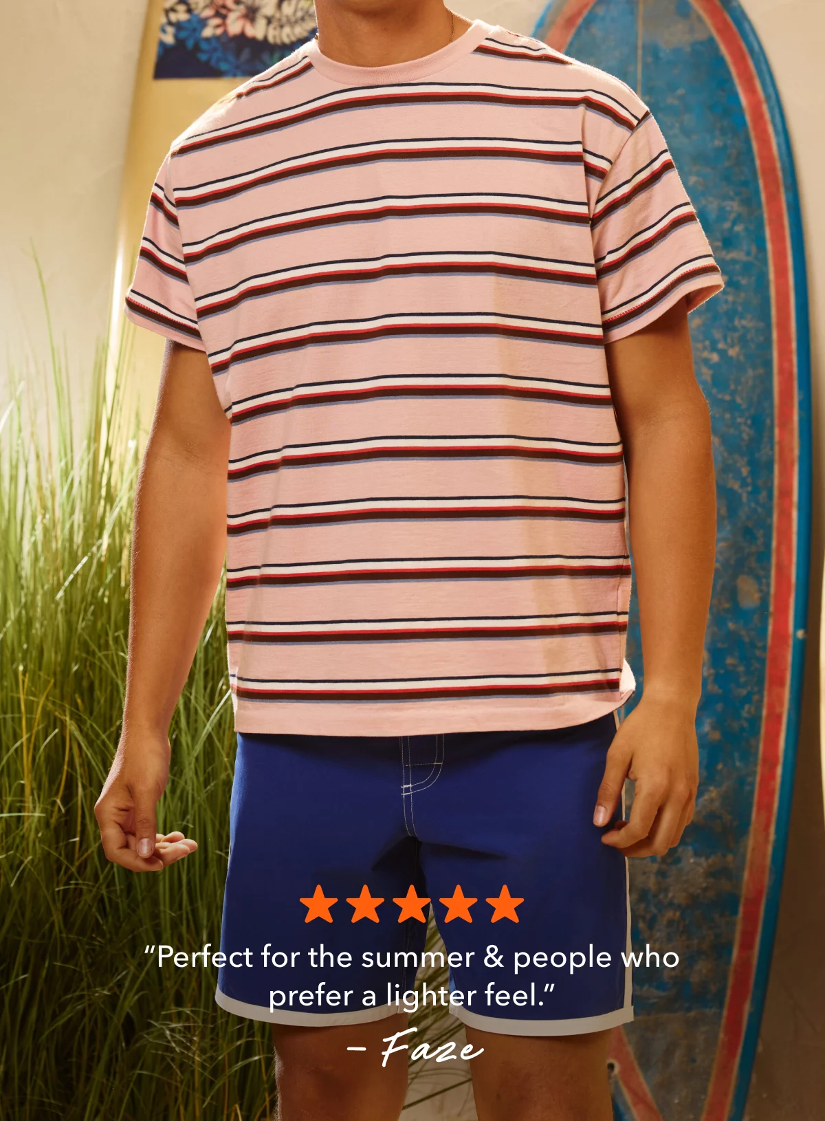 “Perfect for the summer & people who prefer a lighter feel.” -Faze