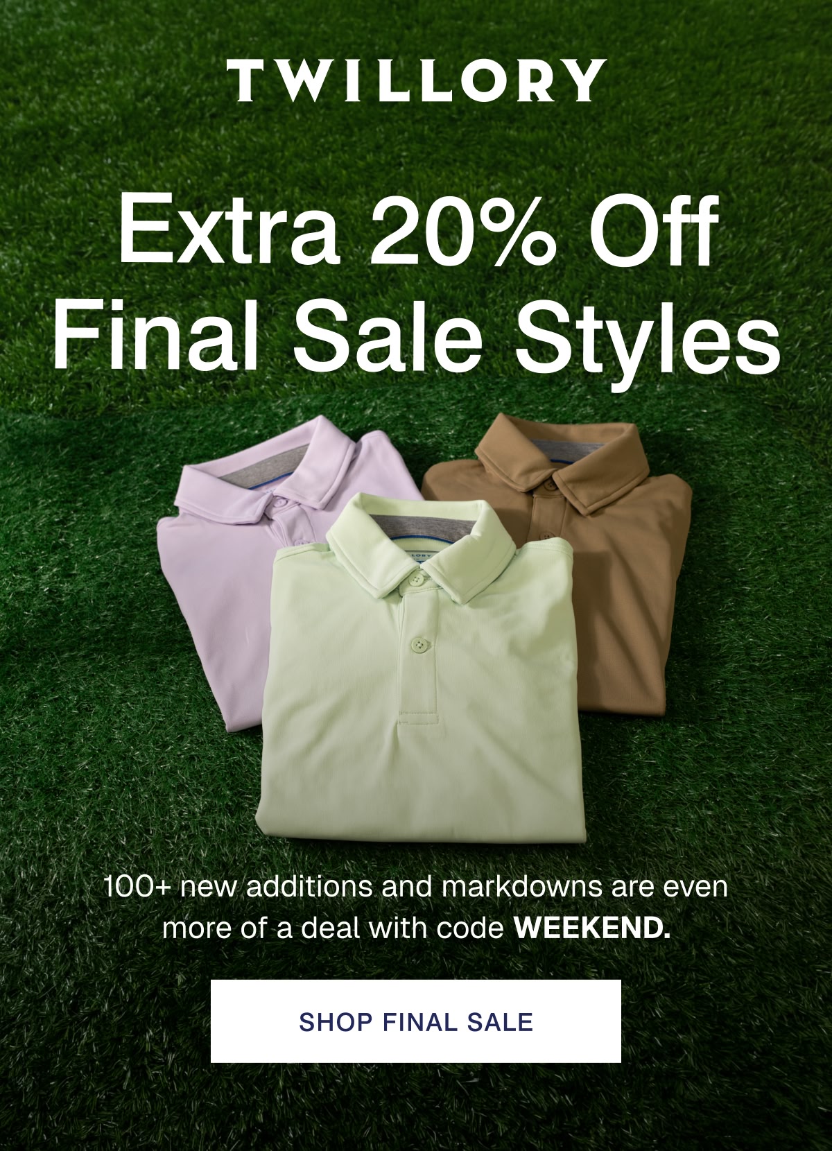 TWILLORY | Extra 20% Off Final Sale Styles