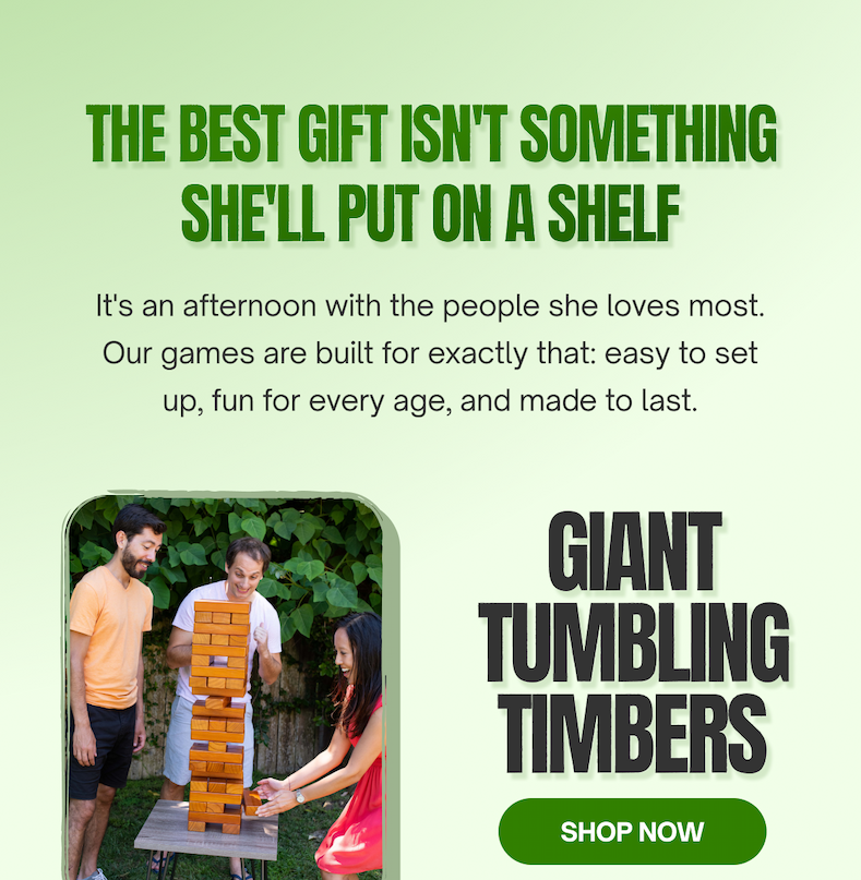 Giant Tumbling Timbers - Shop Now