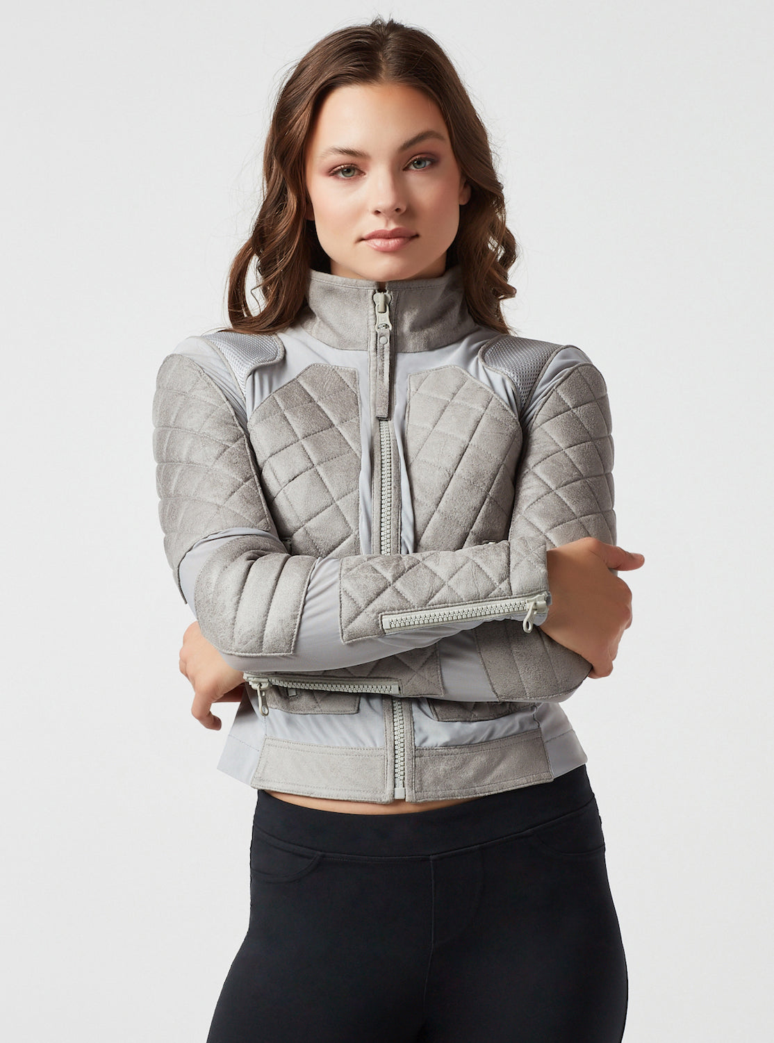 Image of Vintage Mesh Moto Jacket