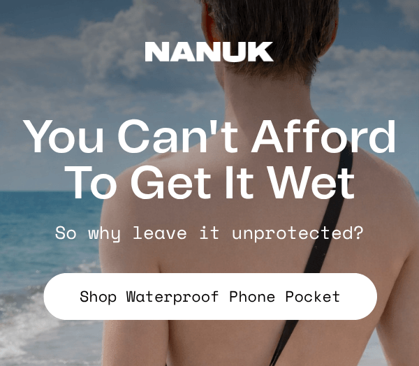Waterproof phone pocket