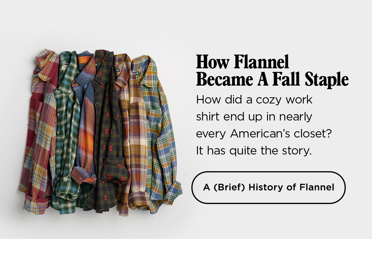 How Flannel Became A Fall Staple