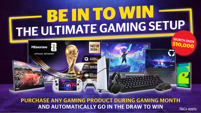 BE IN TO WIN THE ULTIMATE GAMING SET UP WORTH OVER $10,000