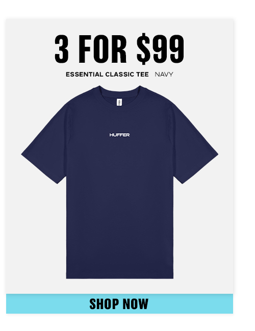 ESSENTIAL CLASSIC TEE NAVY
