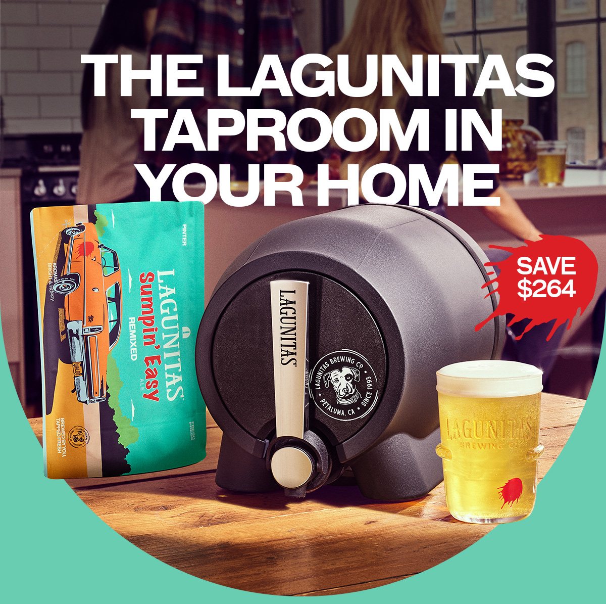 THE LAGUNITAS TAPROOM IN YOUR HOME - SAVE $264