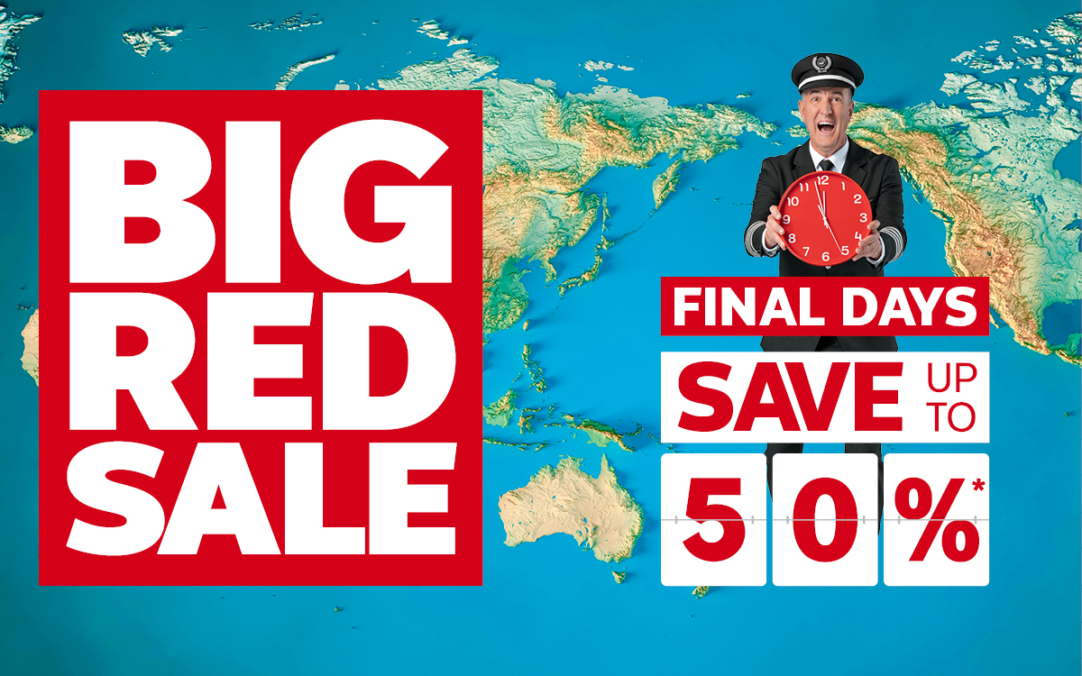 BIG RED SALE - FINAL DAYS TO SAVE
