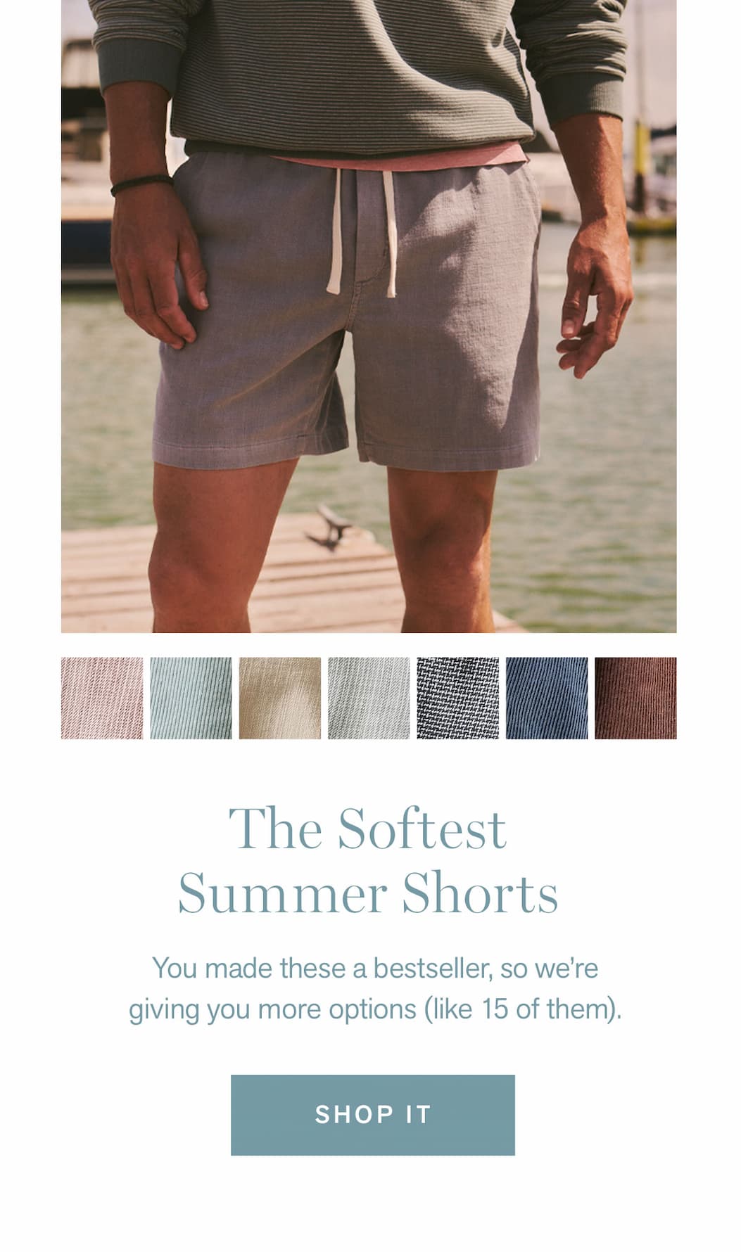 The softest summer shorts