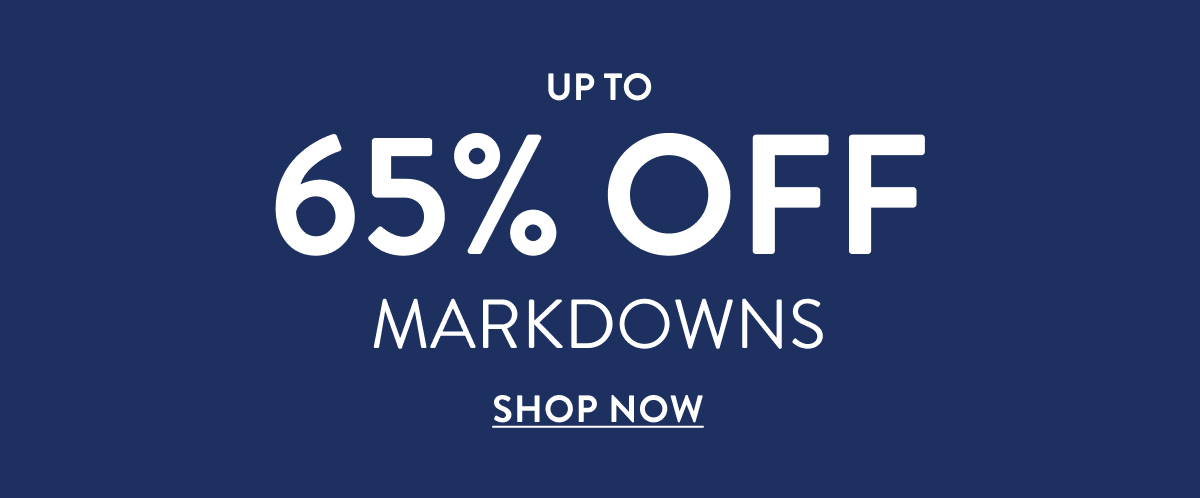 Shop Markdowns