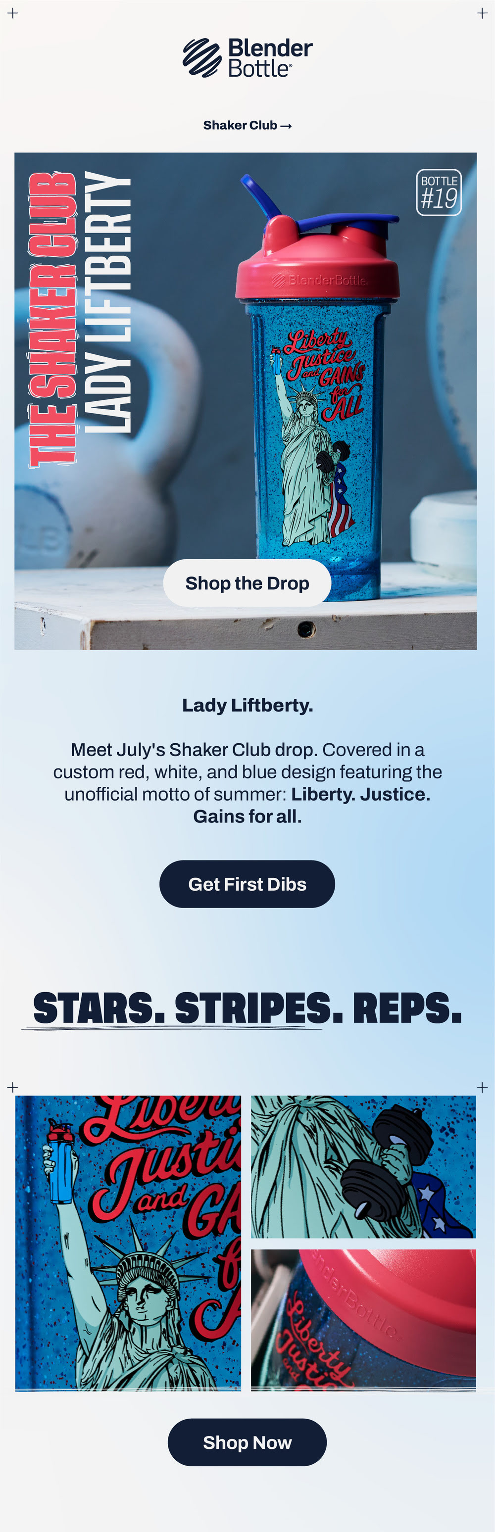 Shop the Lady "Lift"berty bottle