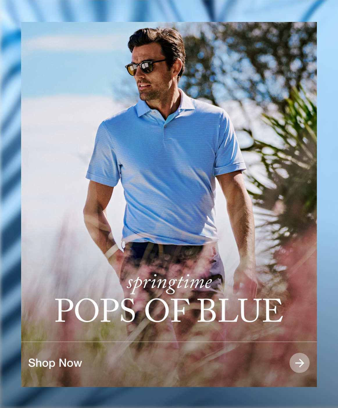 Springtime Pops Of Blue - Shop Now