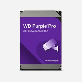 WD Purple Pro 3.5" Surveillance HDD.