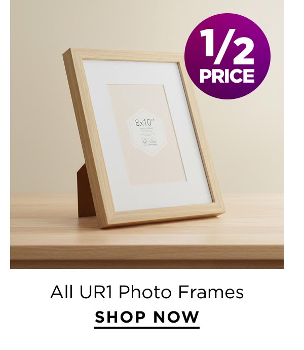 1/2 Price All UR1 Photo Frames 
