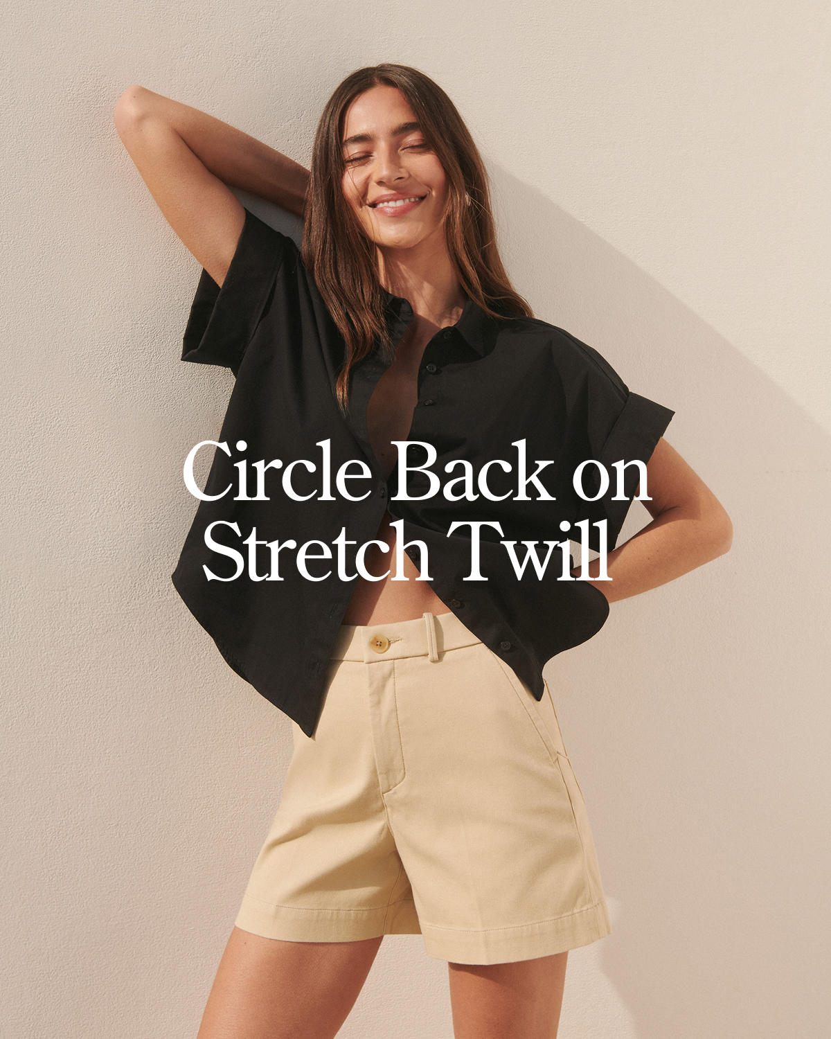 Circle back on Stretch Twill