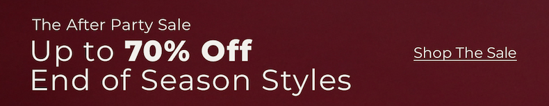 After Party Sale