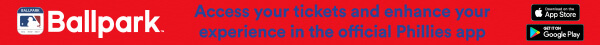 MLB Ballpark app: Access your tickets and enhance your ballpark experience.