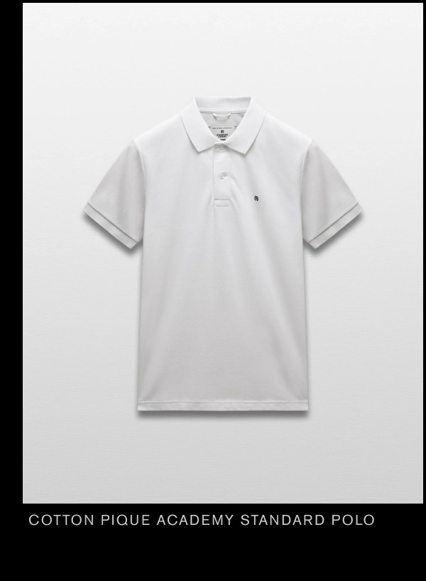 Cotton Pique Academy Standard Polo