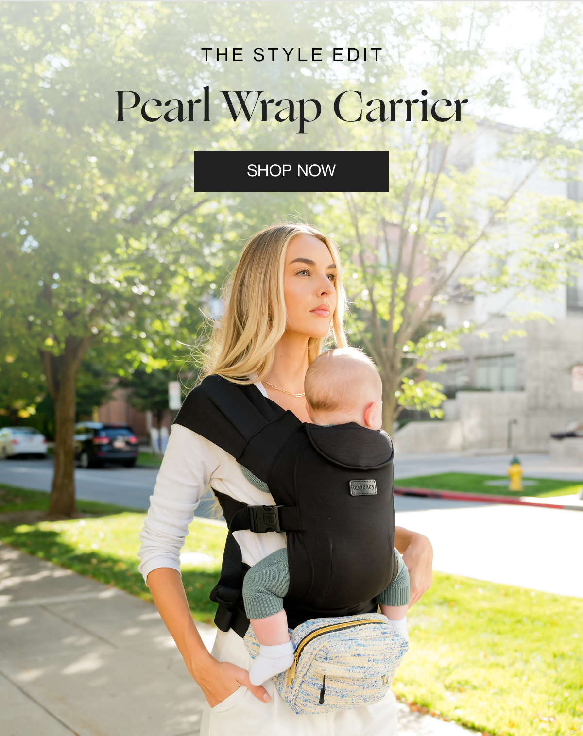 The Style Edit - Pearl Wrap Carrier - Shop now