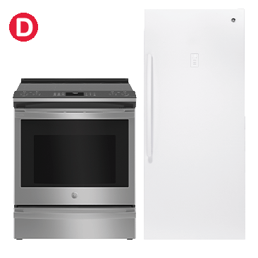 Select GE Freezers and Ranges
