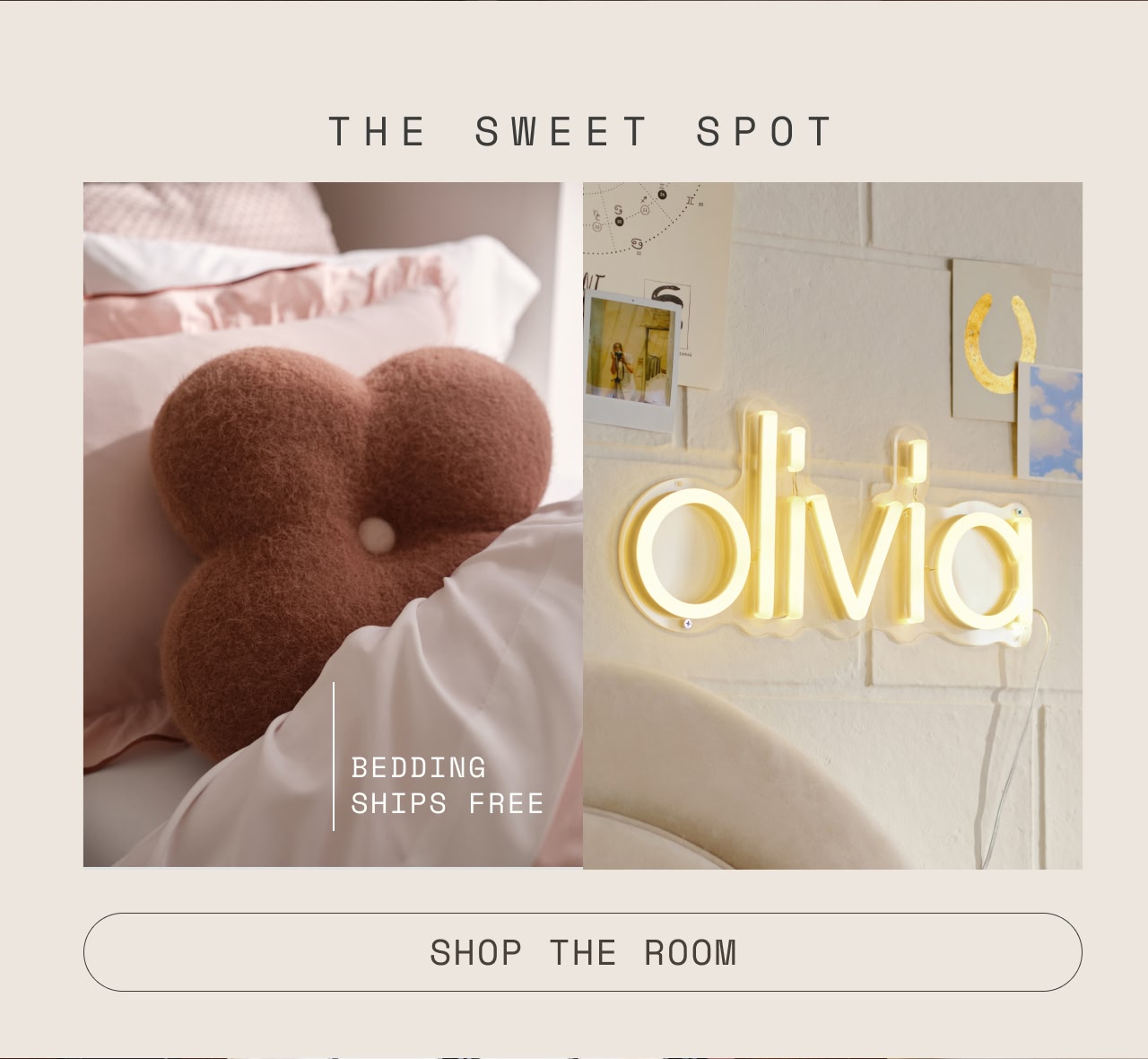 THE SWEET SPOT. Shop the Room