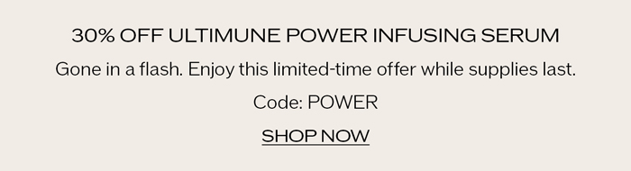 30% Off Ultimune Power Infusing Serum