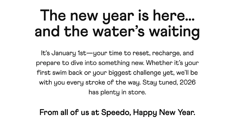 The new year is here...and the water's waiting. Stay tuned, 2026 has plenty in store. Happy New Year