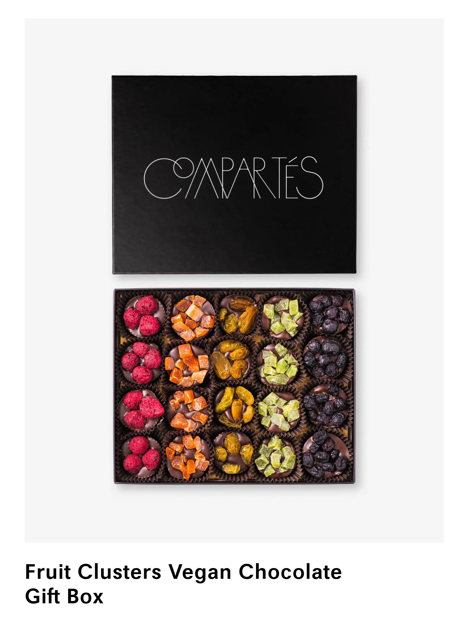 Fruit Clusters Vegan Chocolate Gift Box