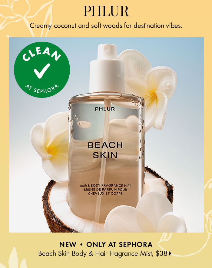 PHLUR Beach Skin Body & Hair Fragrance Mist