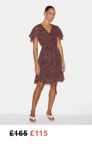 Optic Swirl Mini Dress