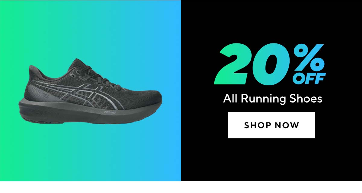 20% Off All Running Shoes